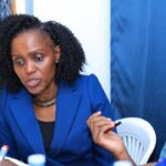 Dr. Susan, Managing Director CREEC discussing with the NREP team on which adjustments can be made on the objectives of the knowledge hub.