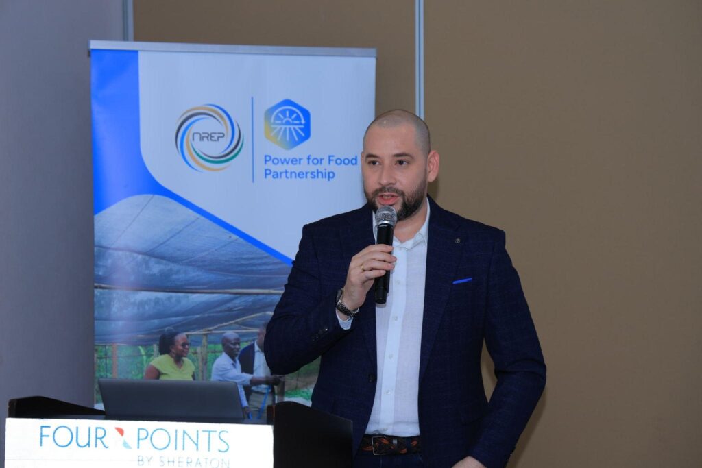 Mr. Carlos Bueso Varela, Power for Food Partnership Lead at SNV Netherlands